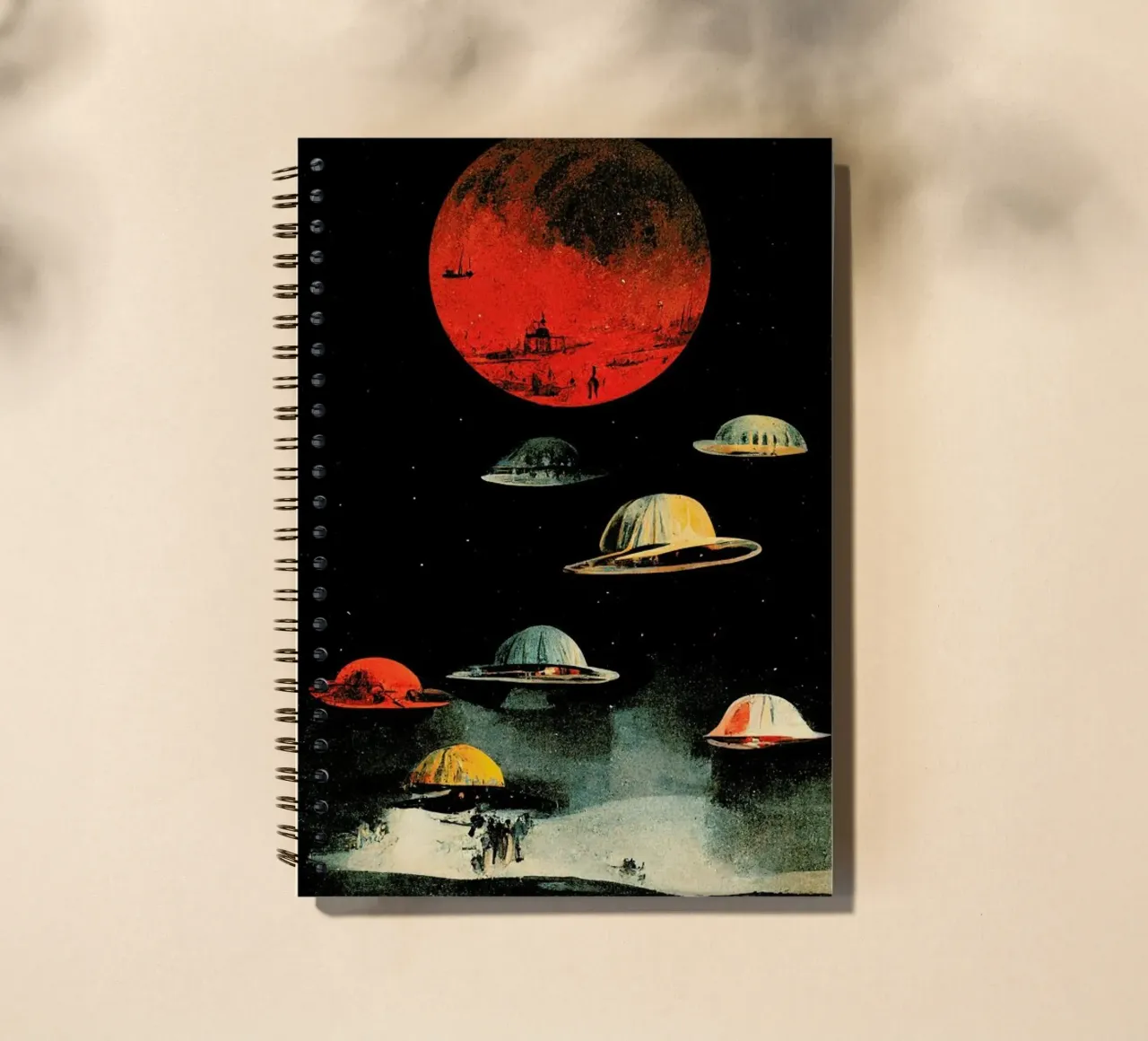 They Are Coming spiral notebook by treechild