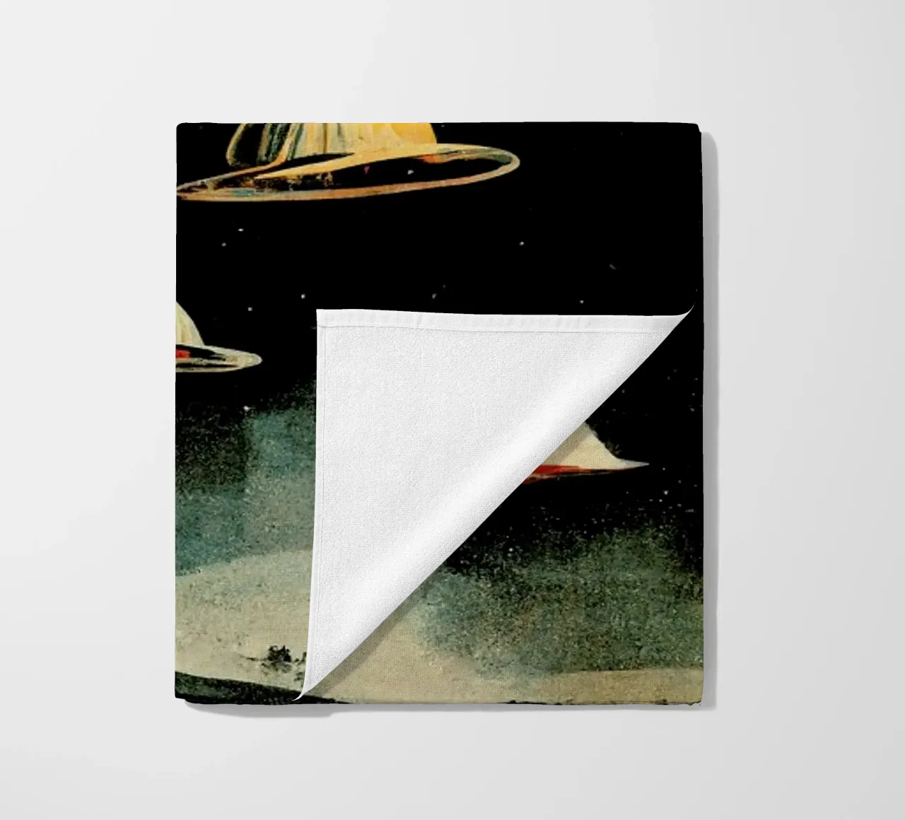 They Are Coming beach towel by treechild