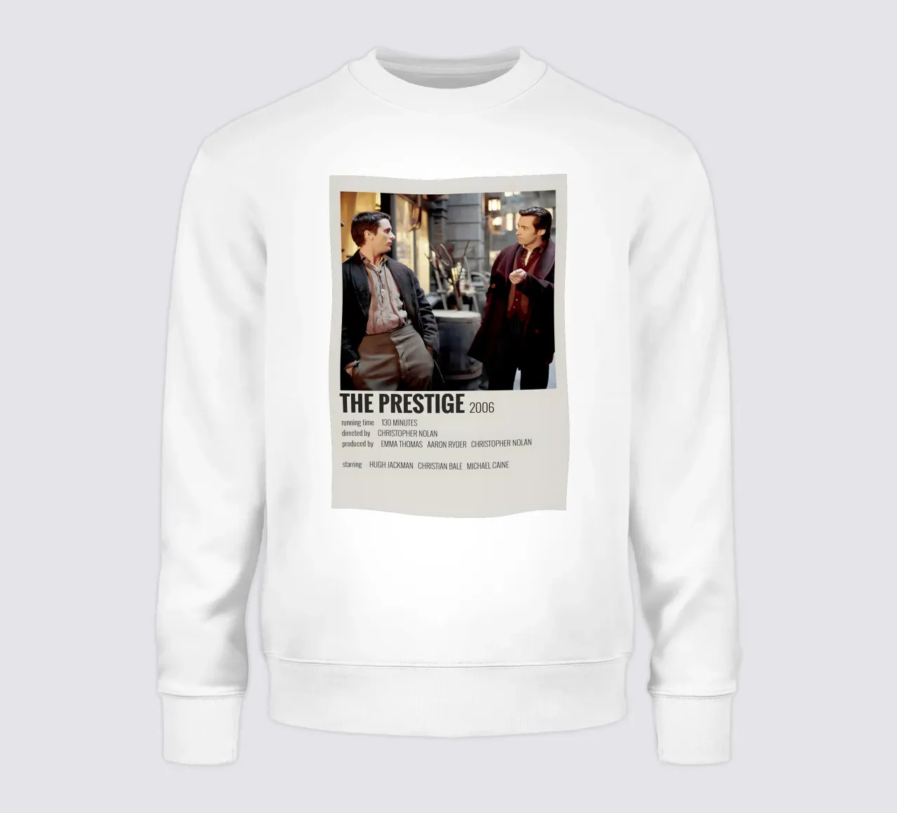 THE PRESTIGE 2006 felpa da MVFminimalist
