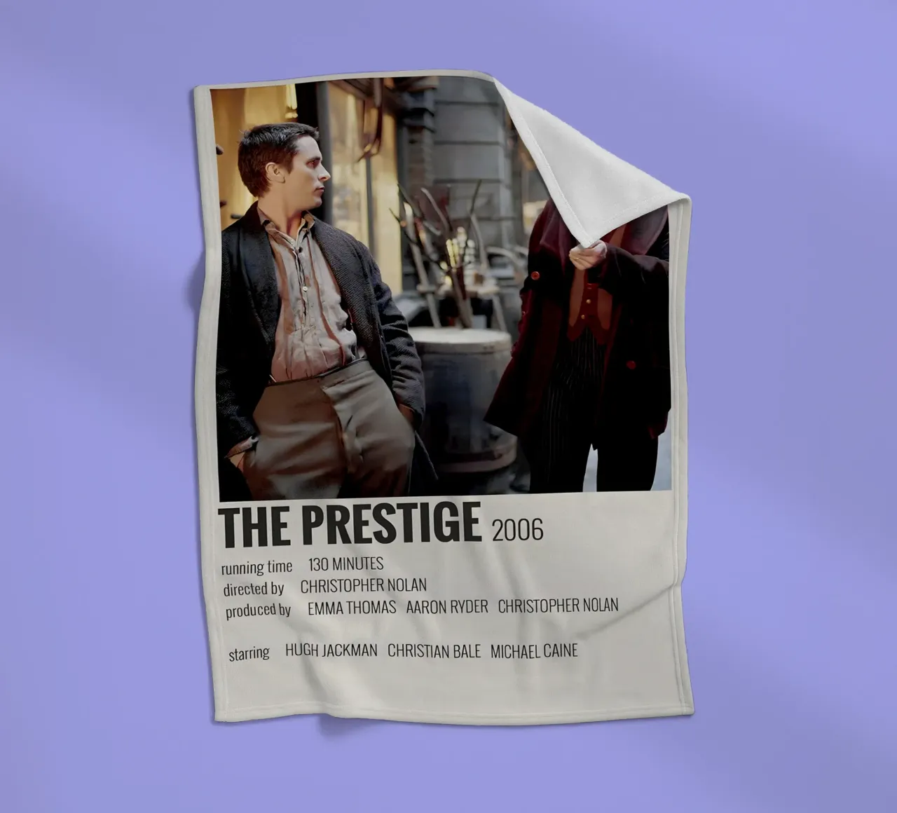 THE PRESTIGE 2006 coperta in pile da MVFminimalist