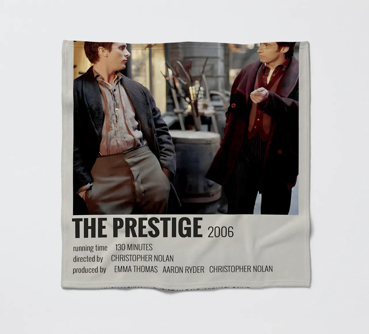 THE PRESTIGE 2006 coperta in pile da MVFminimalist