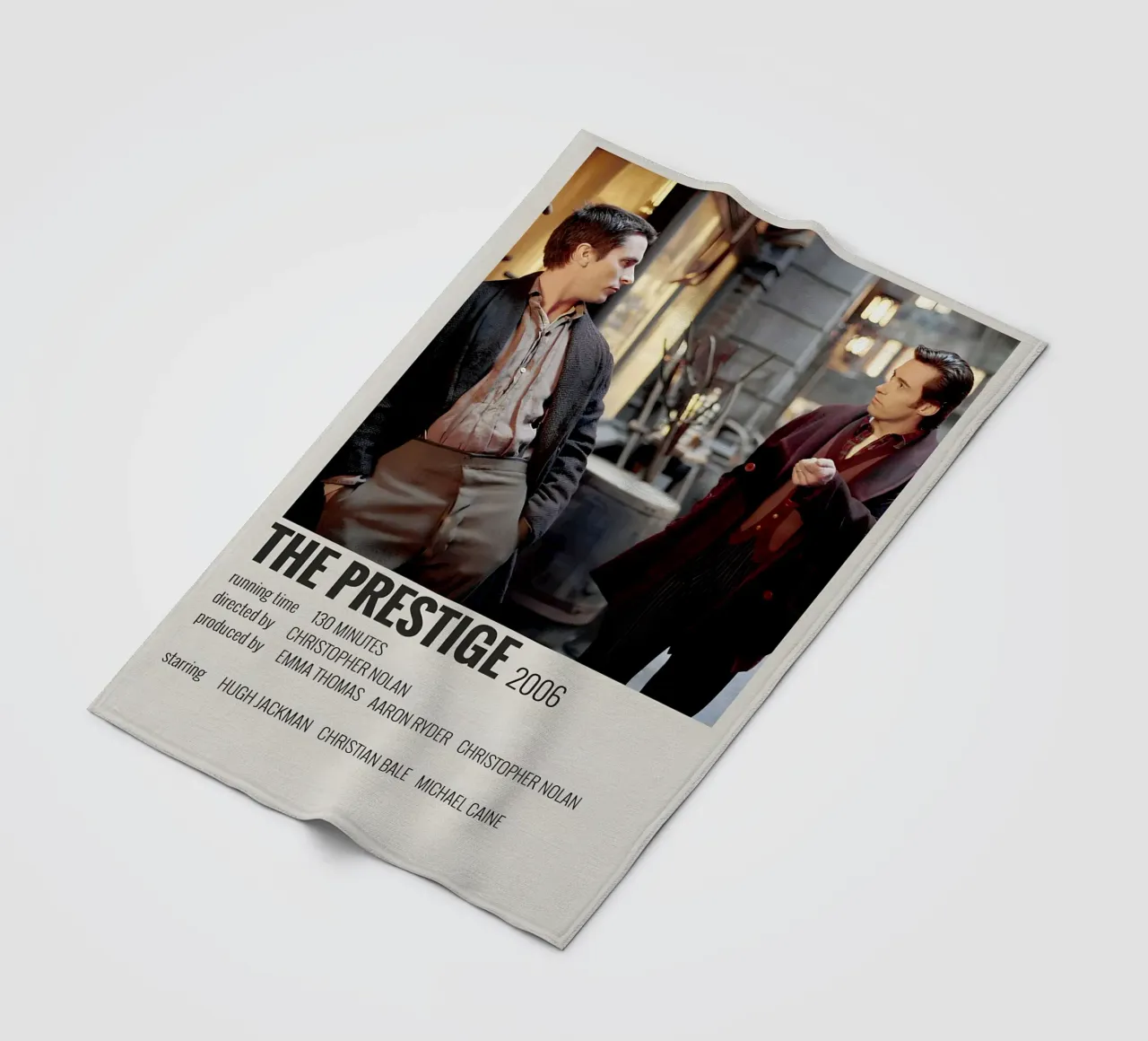 THE PRESTIGE 2006 coperta in pile da MVFminimalist