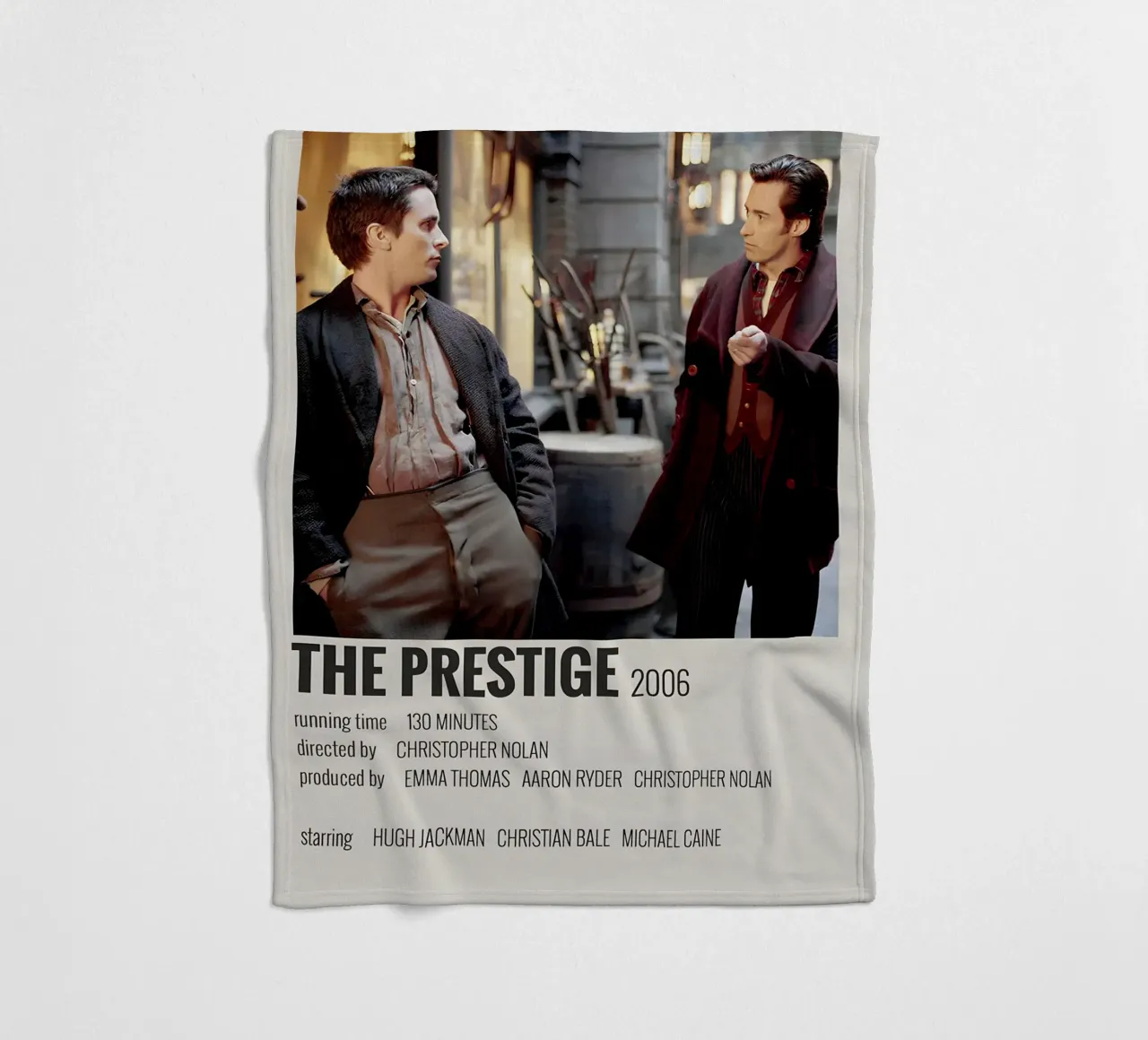 THE PRESTIGE 2006 coperta in pile da MVFminimalist