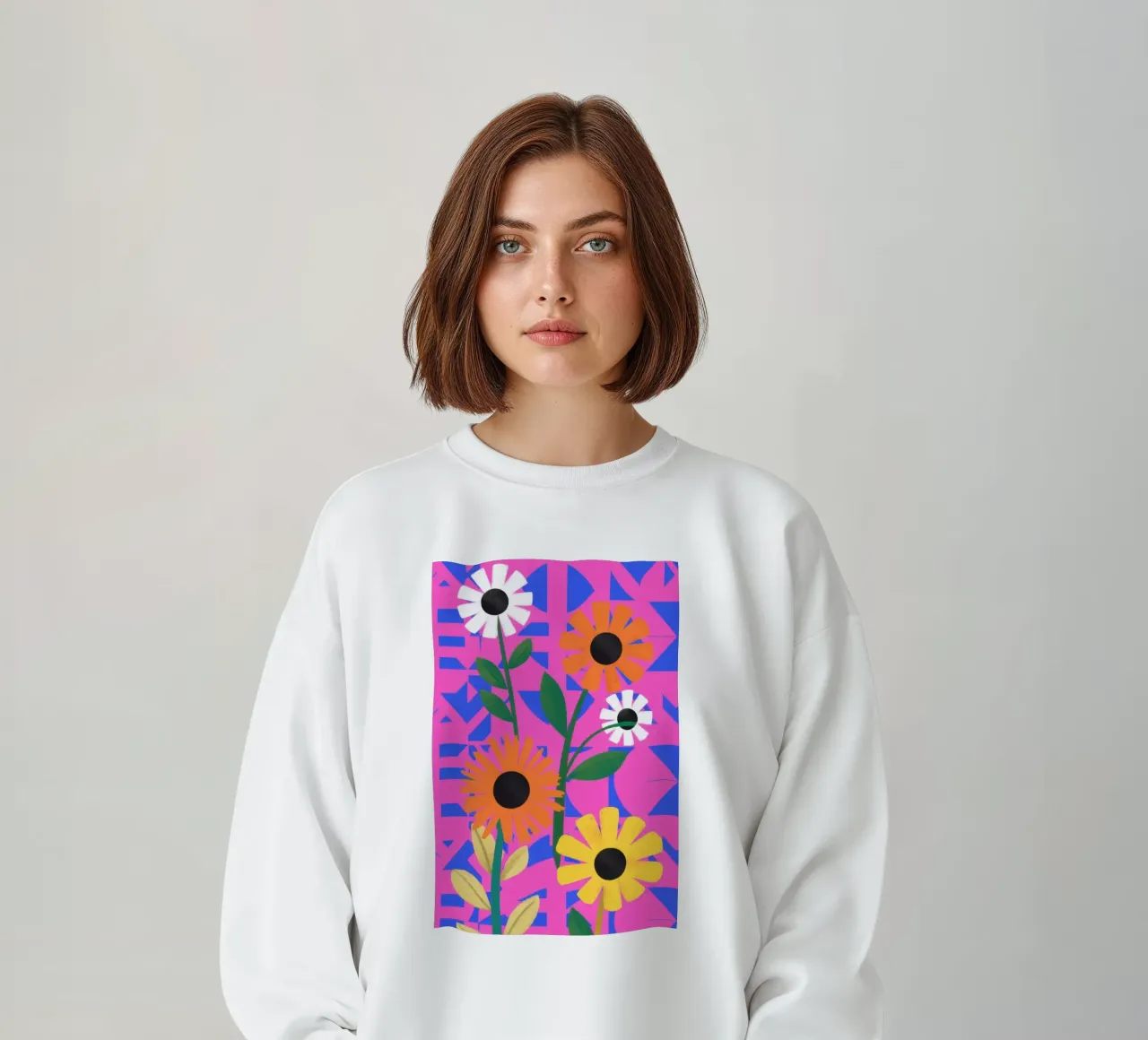 Pop Art Petal Power felpa da Pale Aura