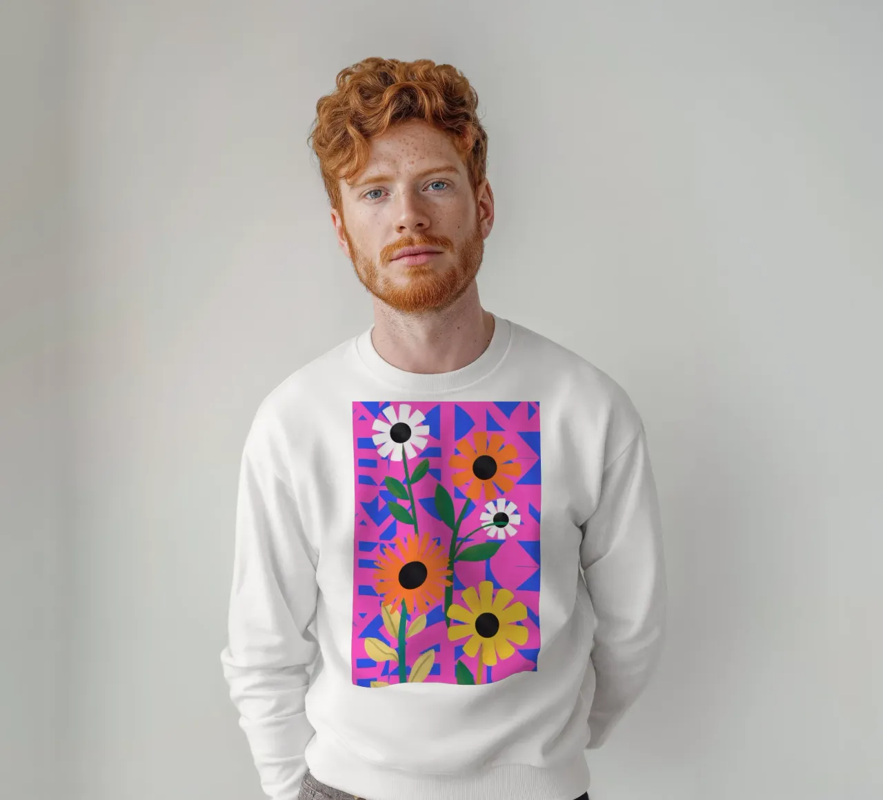 Pop Art Petal Power felpa da Pale Aura
