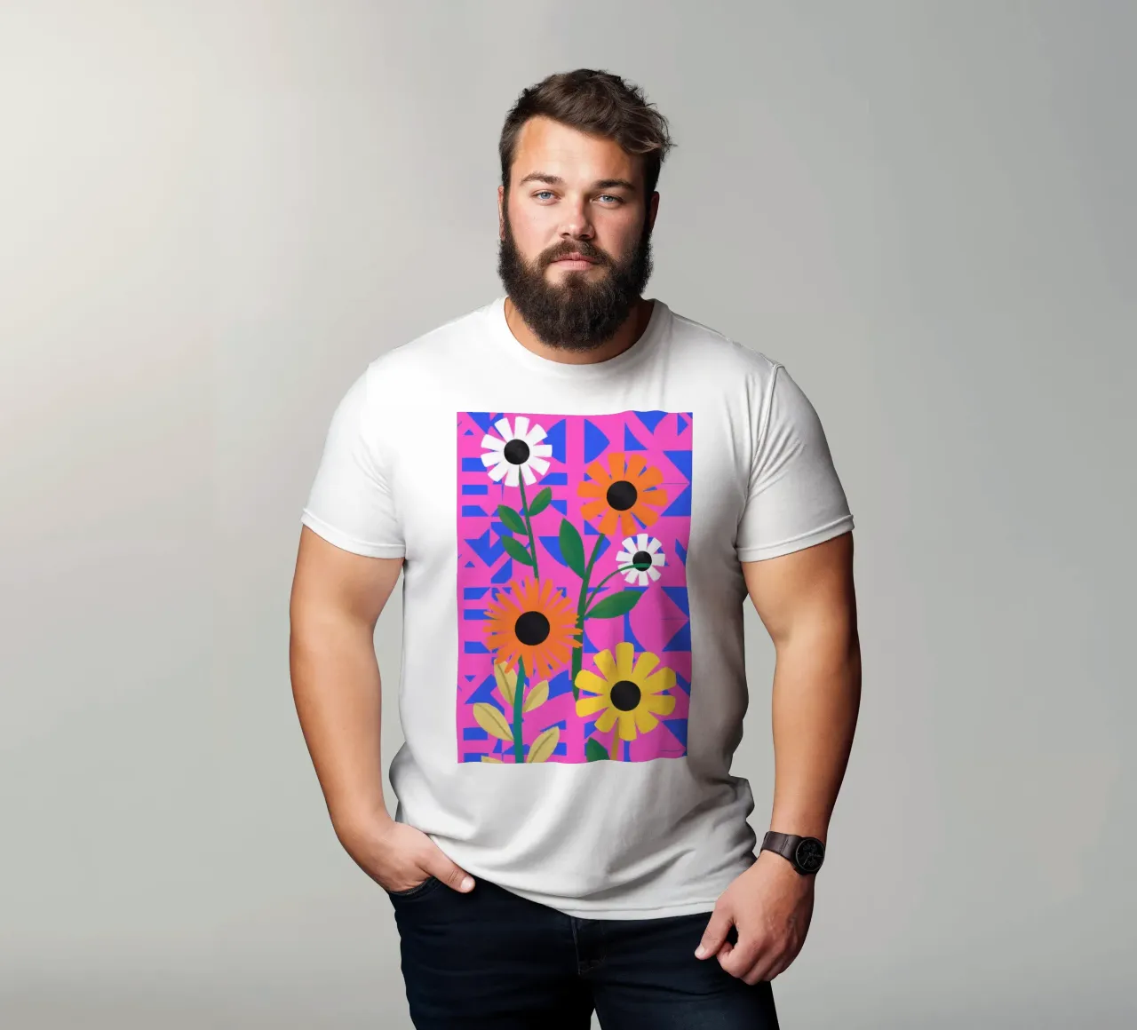 Pop Art Petal Power t-shirt da Pale Aura