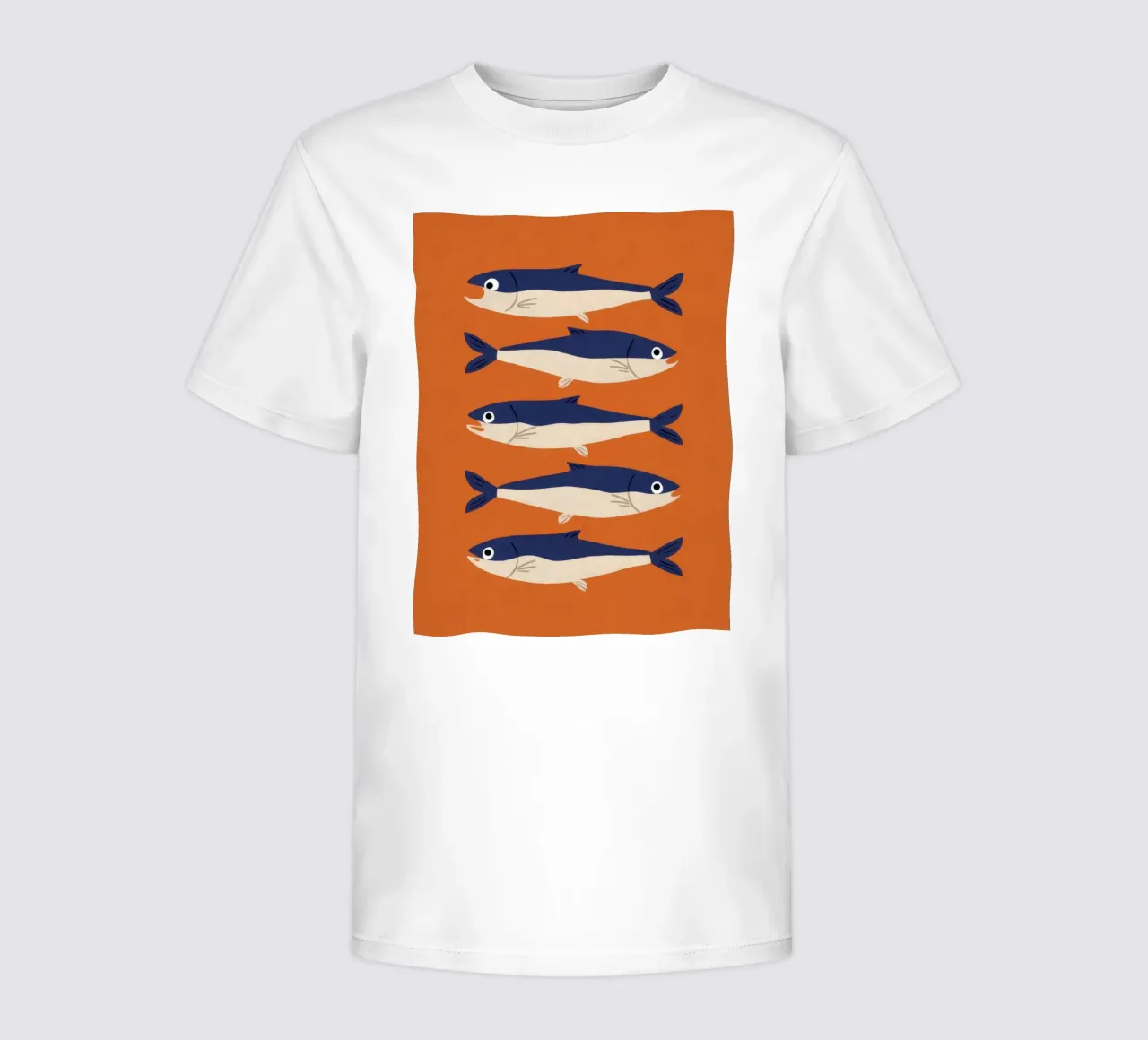 Sardine School Stillness kids t-shirt by Pale Aura