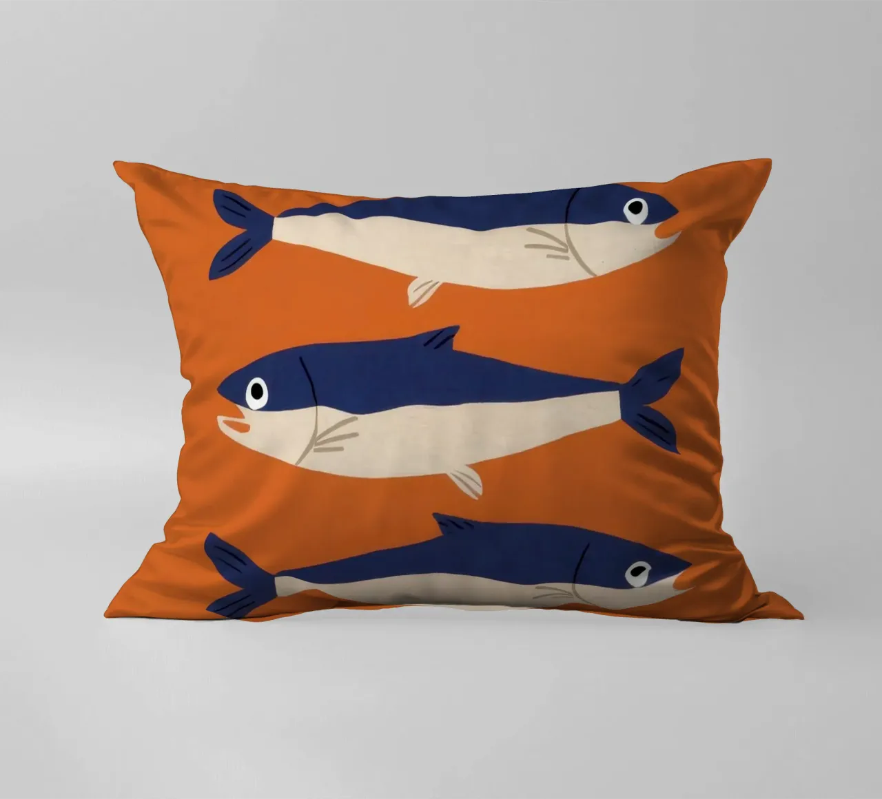 Sardine School Stilte kussen van Pale Aura