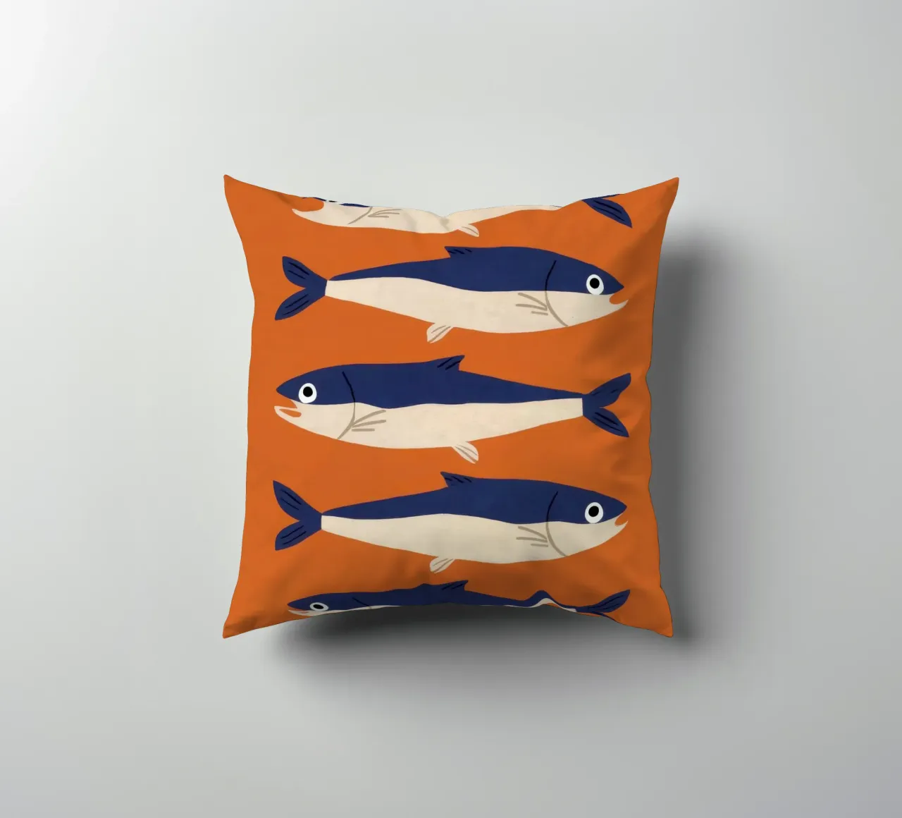 Sardine School Stilte kussen van Pale Aura