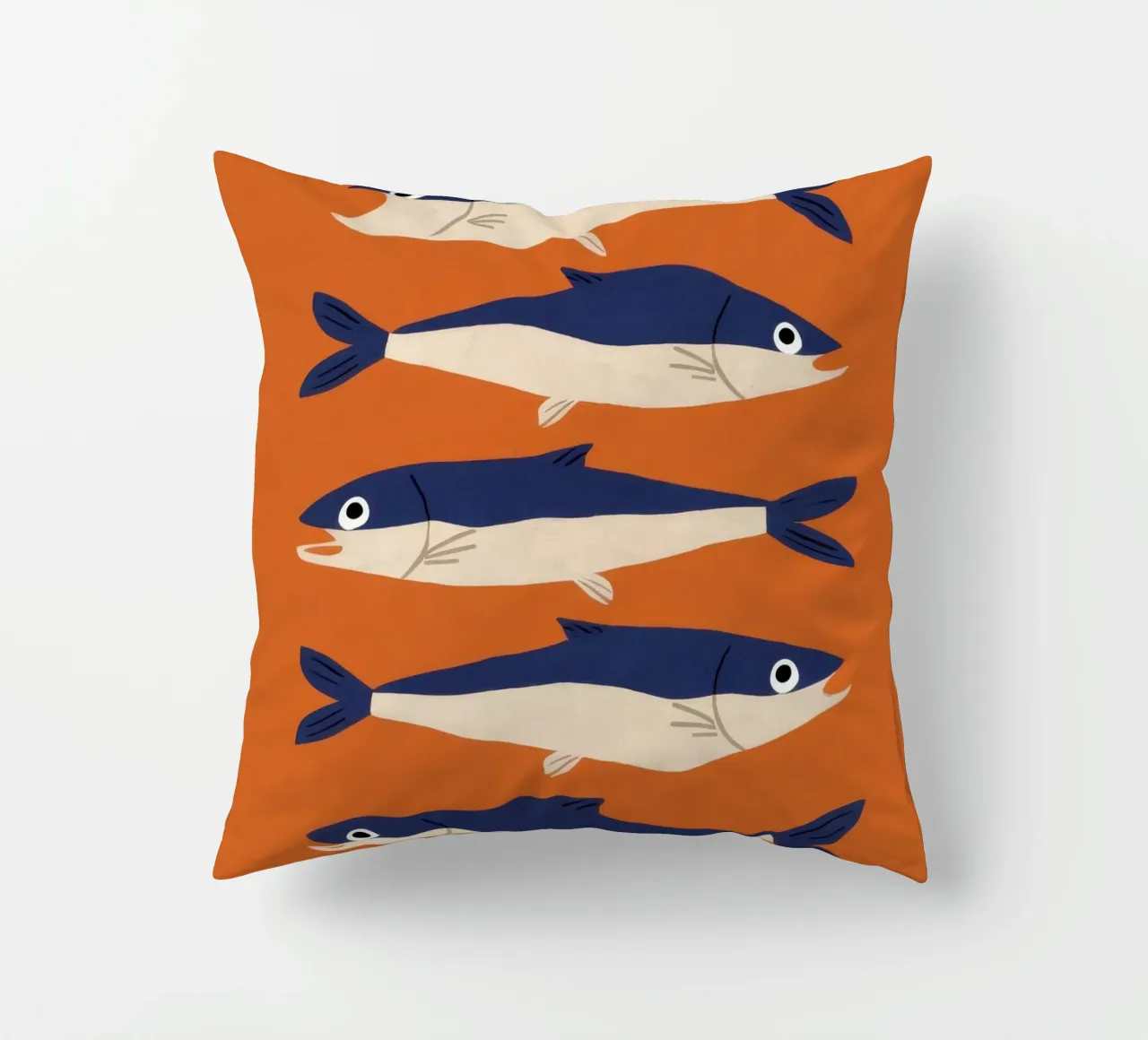 Sardine School Stilte kussen van Pale Aura