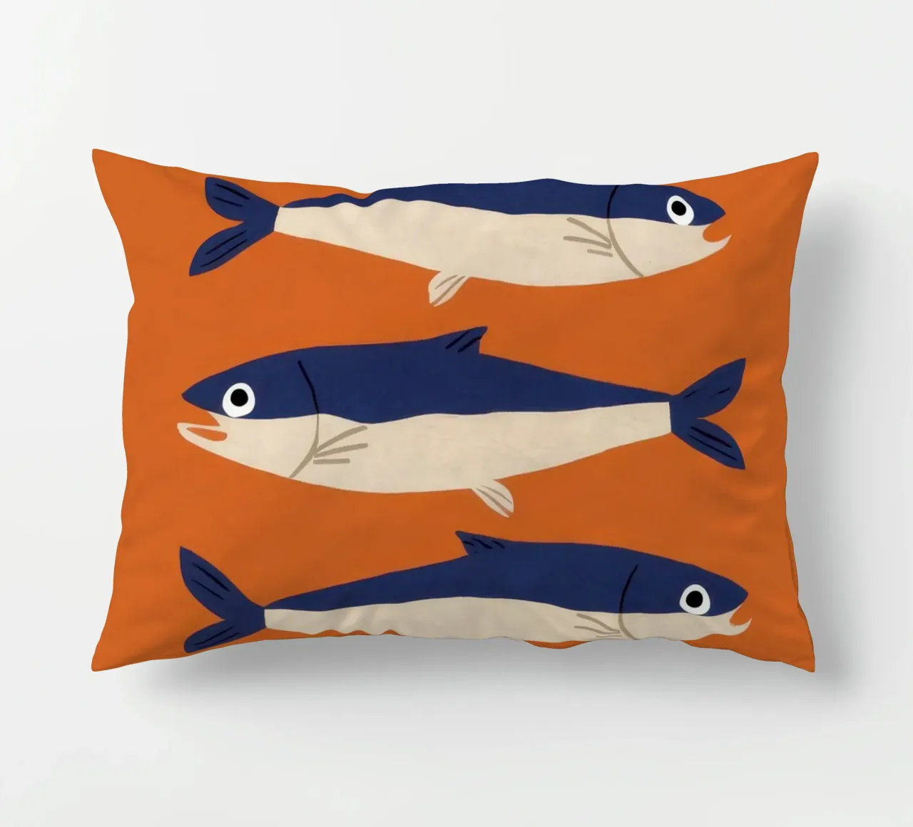 Sardine School Stilte kussen van Pale Aura