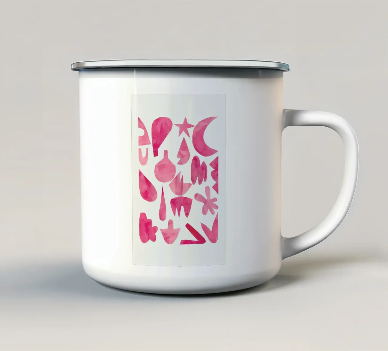 Retro Party tazza in smalto da EnShape