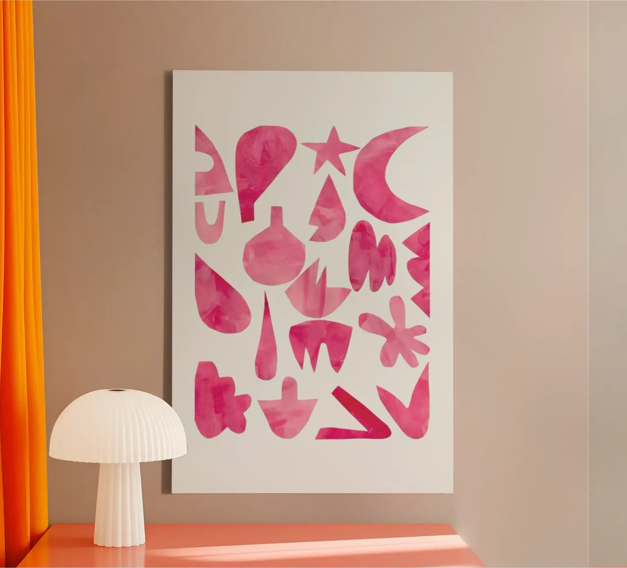 Retro Party canvas by EnShape