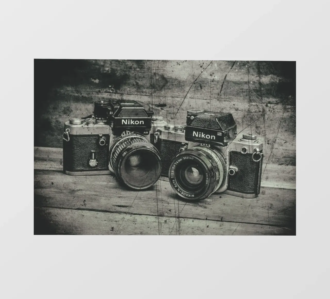 Classic Nikon F2's telo in pvc da Dave Hare Photography