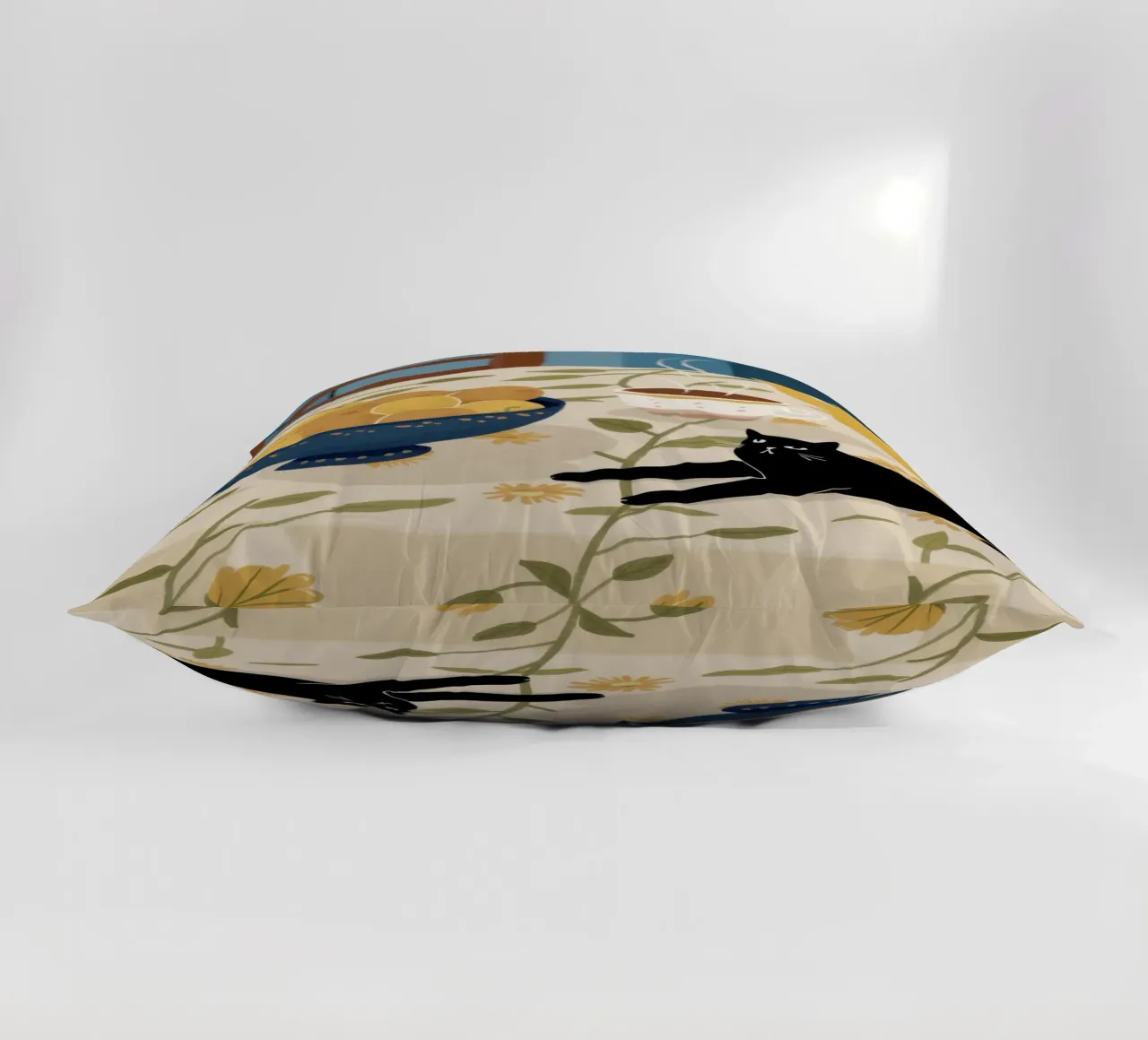 Table Cat Nap decorative cushion by Pale Aura