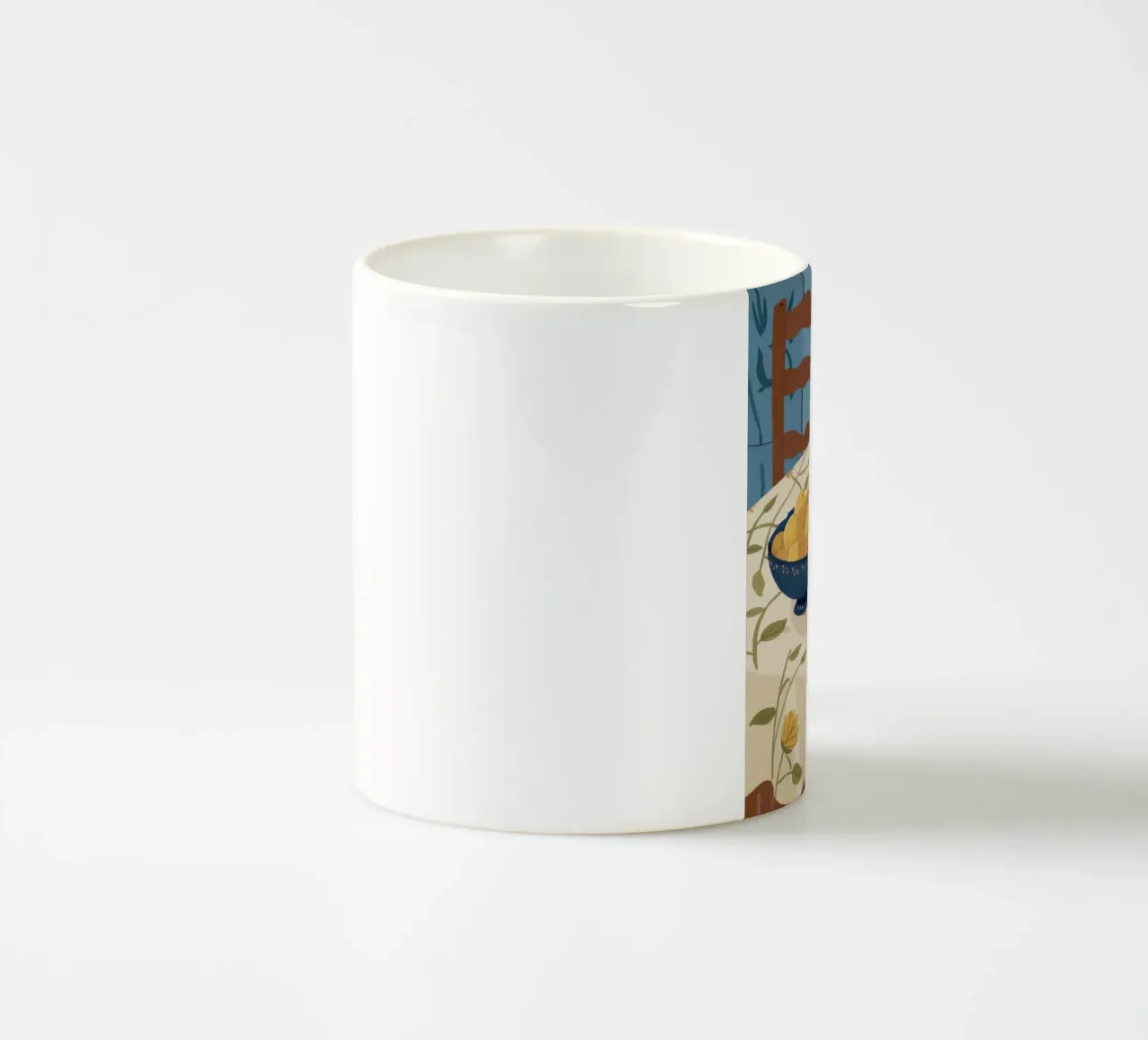 Tavolo Gatto Pisolino tazza in ceramica da Pale Aura