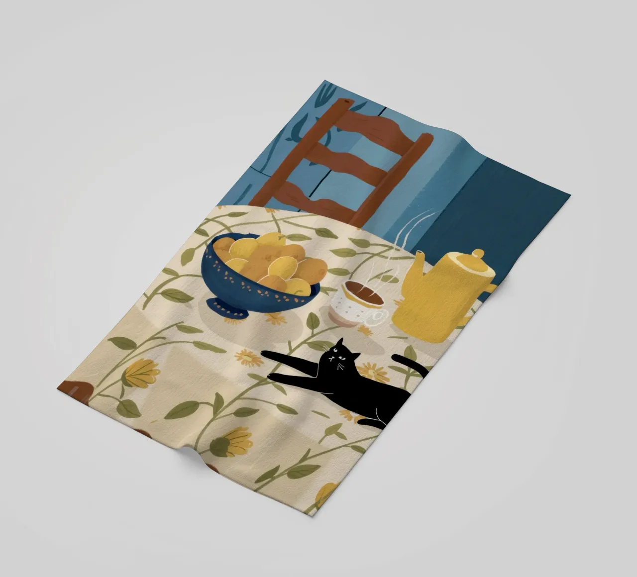 Table Cat Nap serviette de plage de Pale Aura