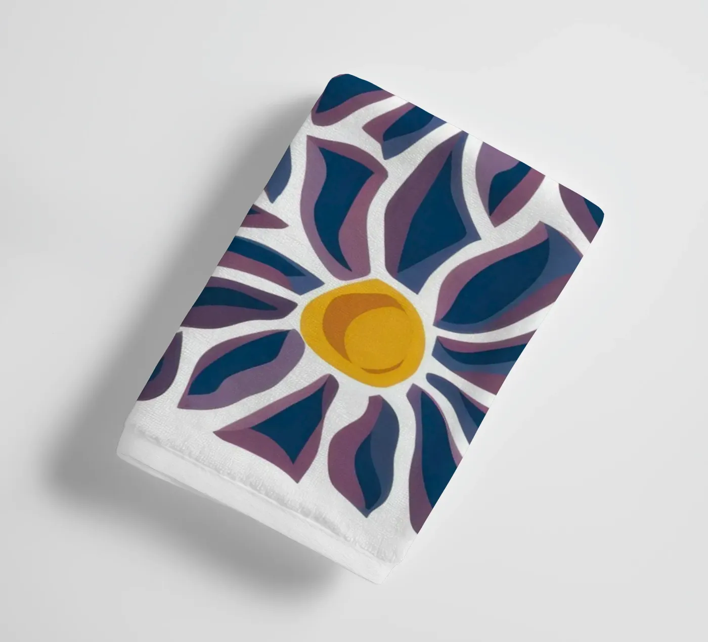 Gänseblümchen-Muster Pop Handtuch von Pale Aura