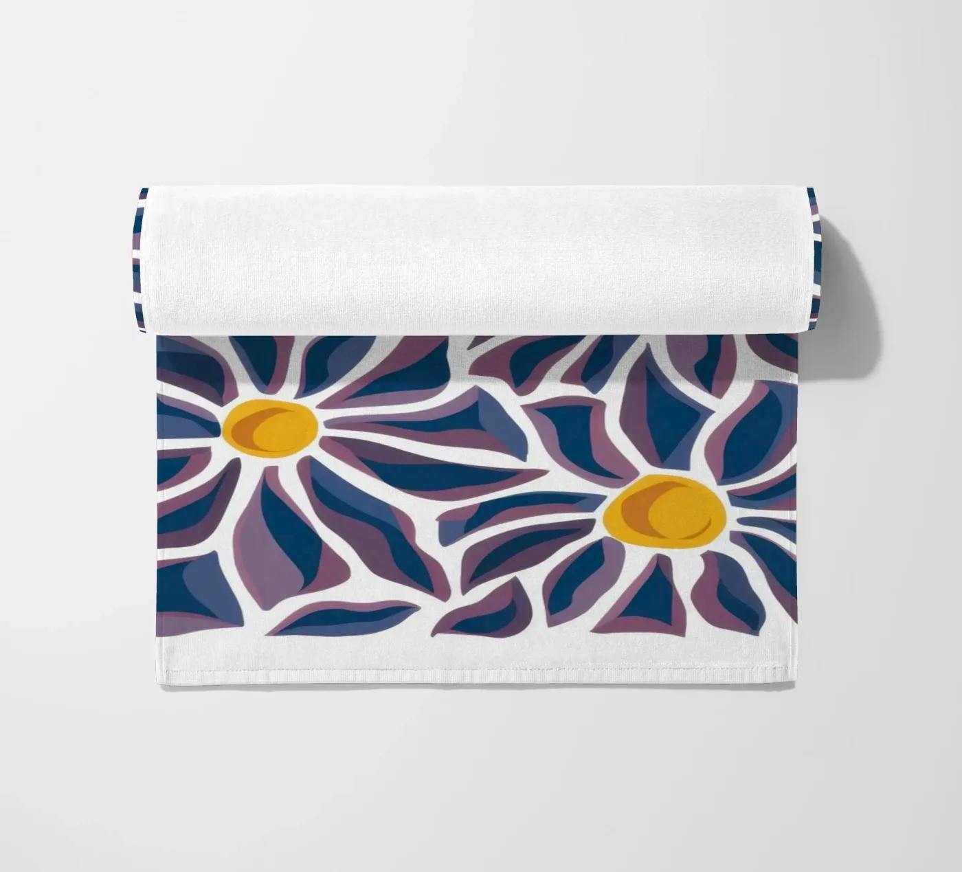 Daisy Pattern Pop Strandtuch von Pale Aura