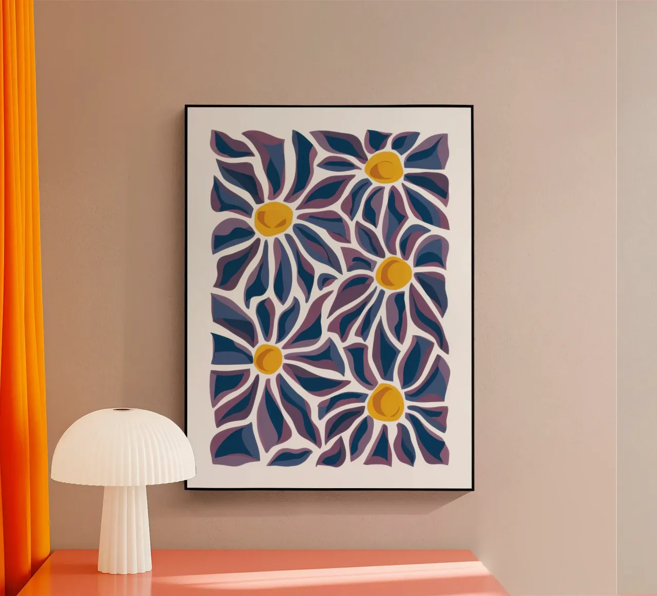 Daisy Pattern Pop plexiglass da Pale Aura