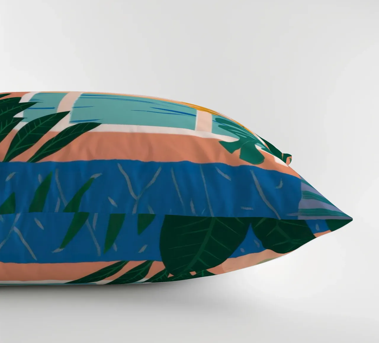 Poolside Reading Escape decorative cushion by Pale Aura