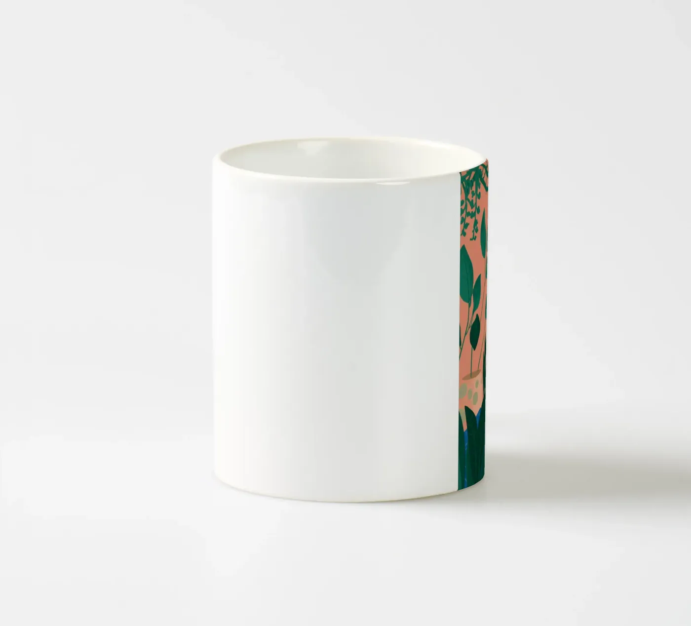 Poolside Reading Escape ceramic mug by Pale Aura