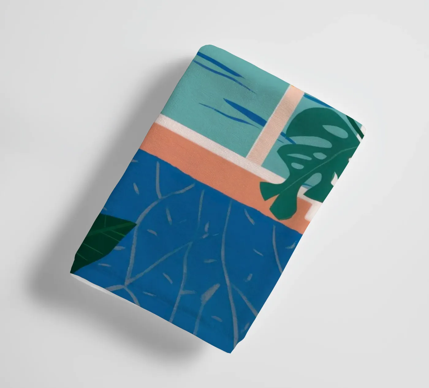 Poolside Reading Escape towel by Pale Aura