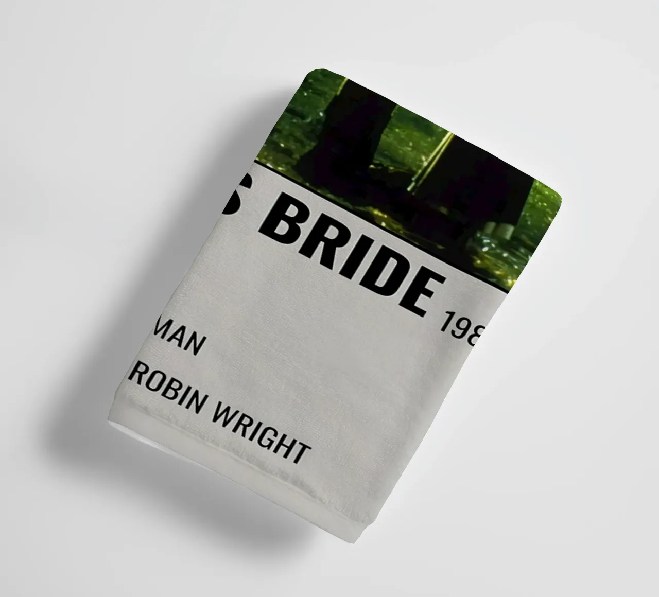 THE PRINCESS BRIDE 1987 towel by MVFminimalist