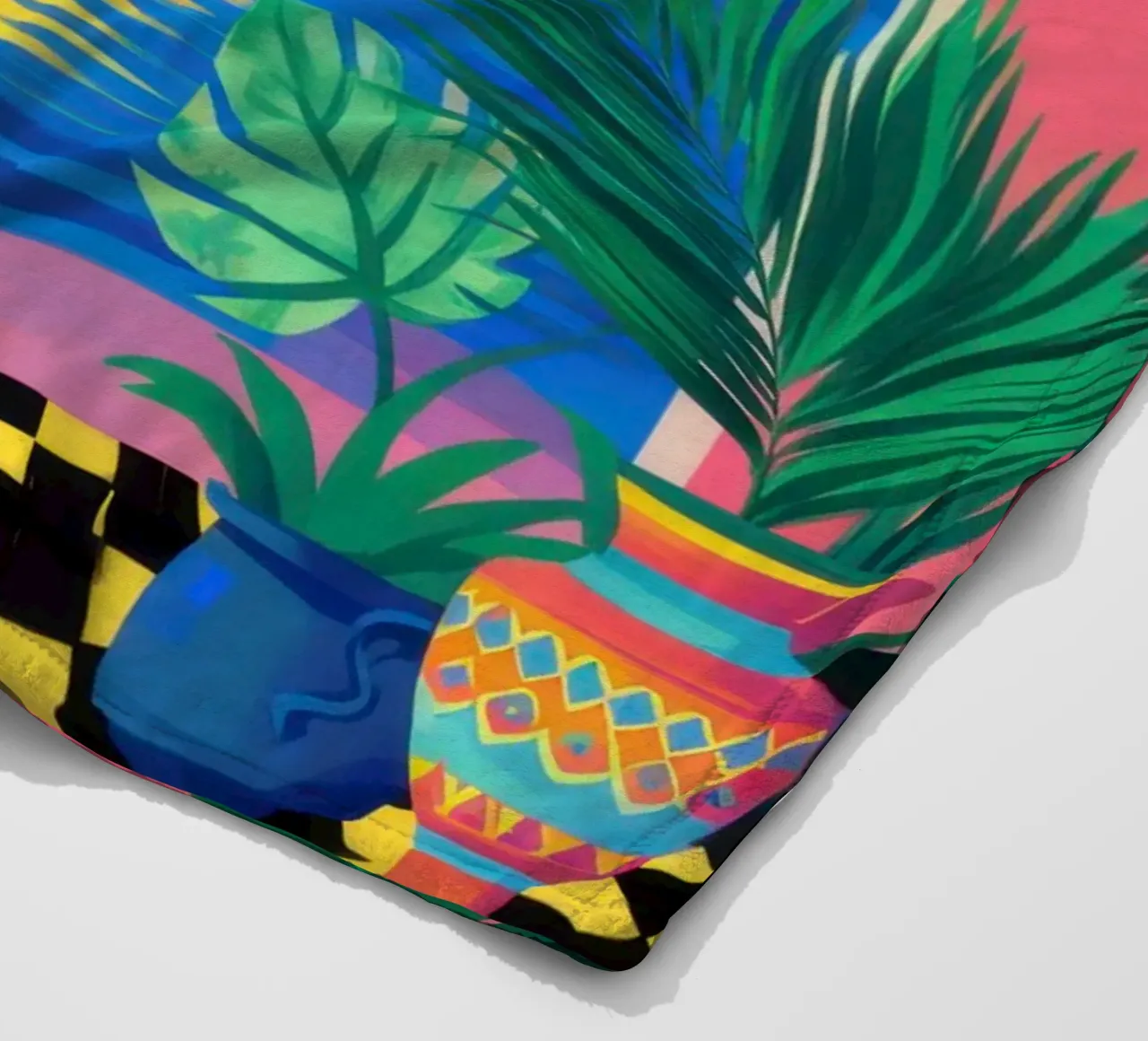 Paradiso delle palme al tramonto coperta in pile da Pale Aura