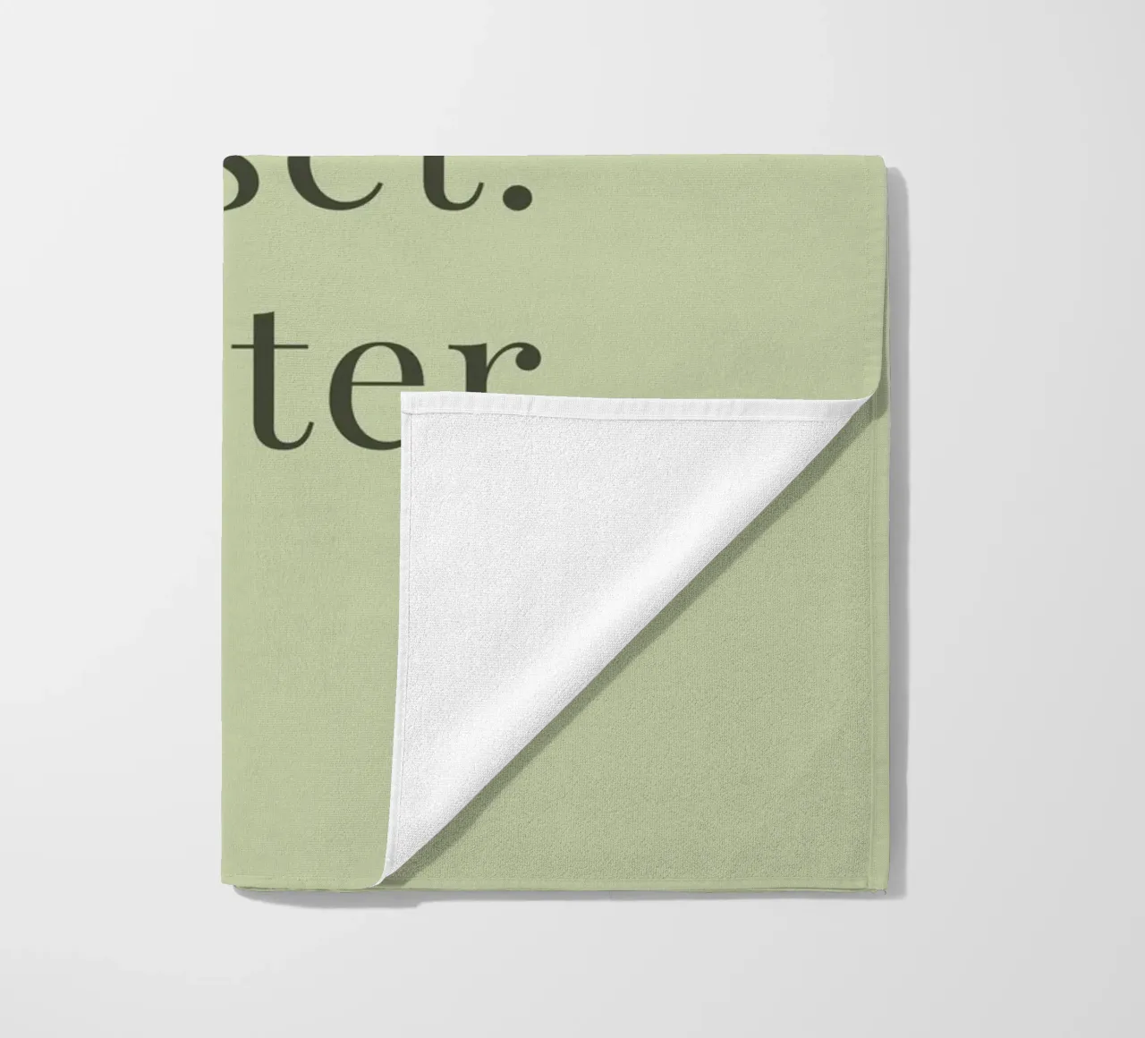 Atmen. Reset. Weiter. - Achtsamkeit telo mare da Typo Designs