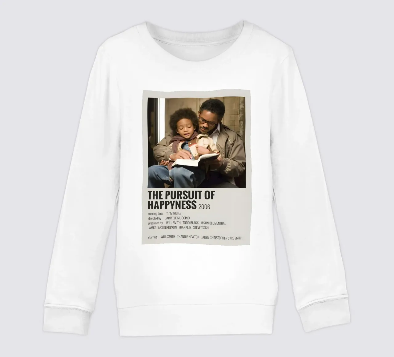 THE PURSUIT OF HAPPYNESS 2006 felpa bambino da MVFminimalist
