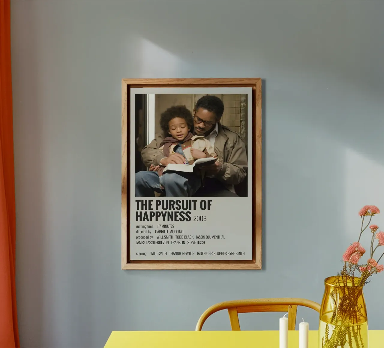 THE PURSUIT OF HAPPYNESS 2006 alluminio dibond da MVFminimalist