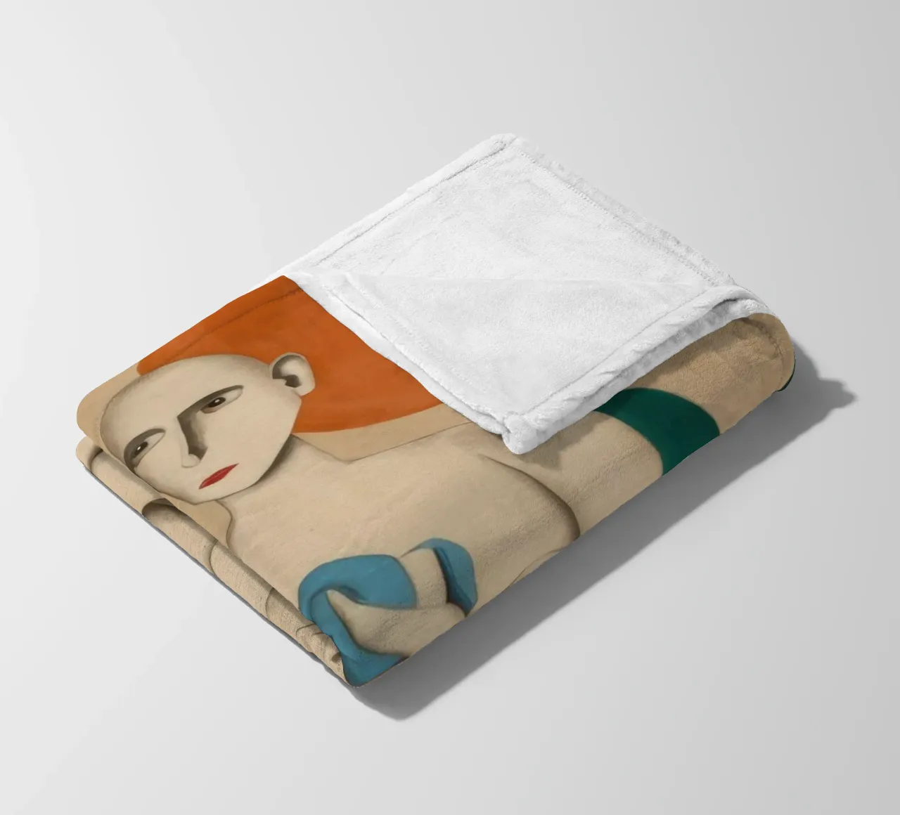 Pavimento a scacchi nudo coperta in pile da Pale Aura