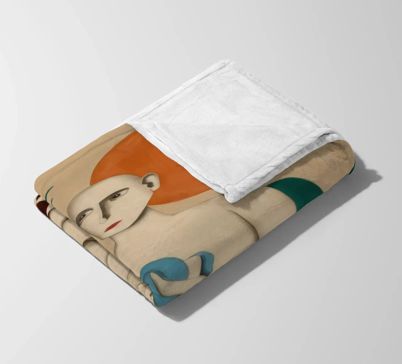 Pavimento a scacchi nudo coperta in pile da Pale Aura