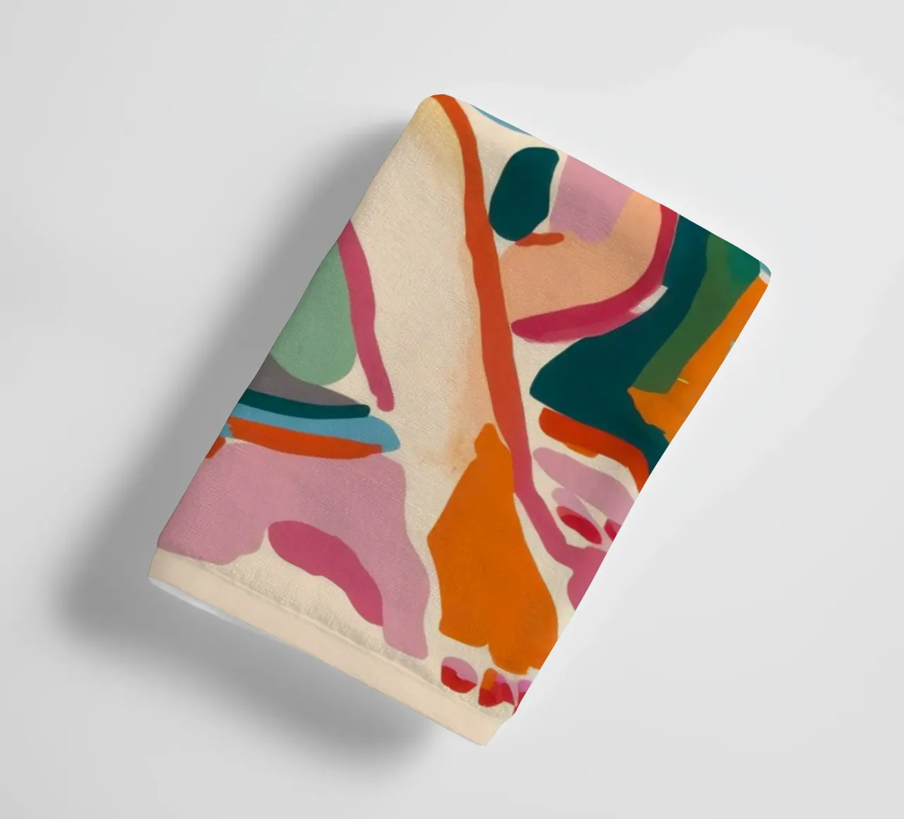 Abstracte bader badhanddoek van Pale Aura