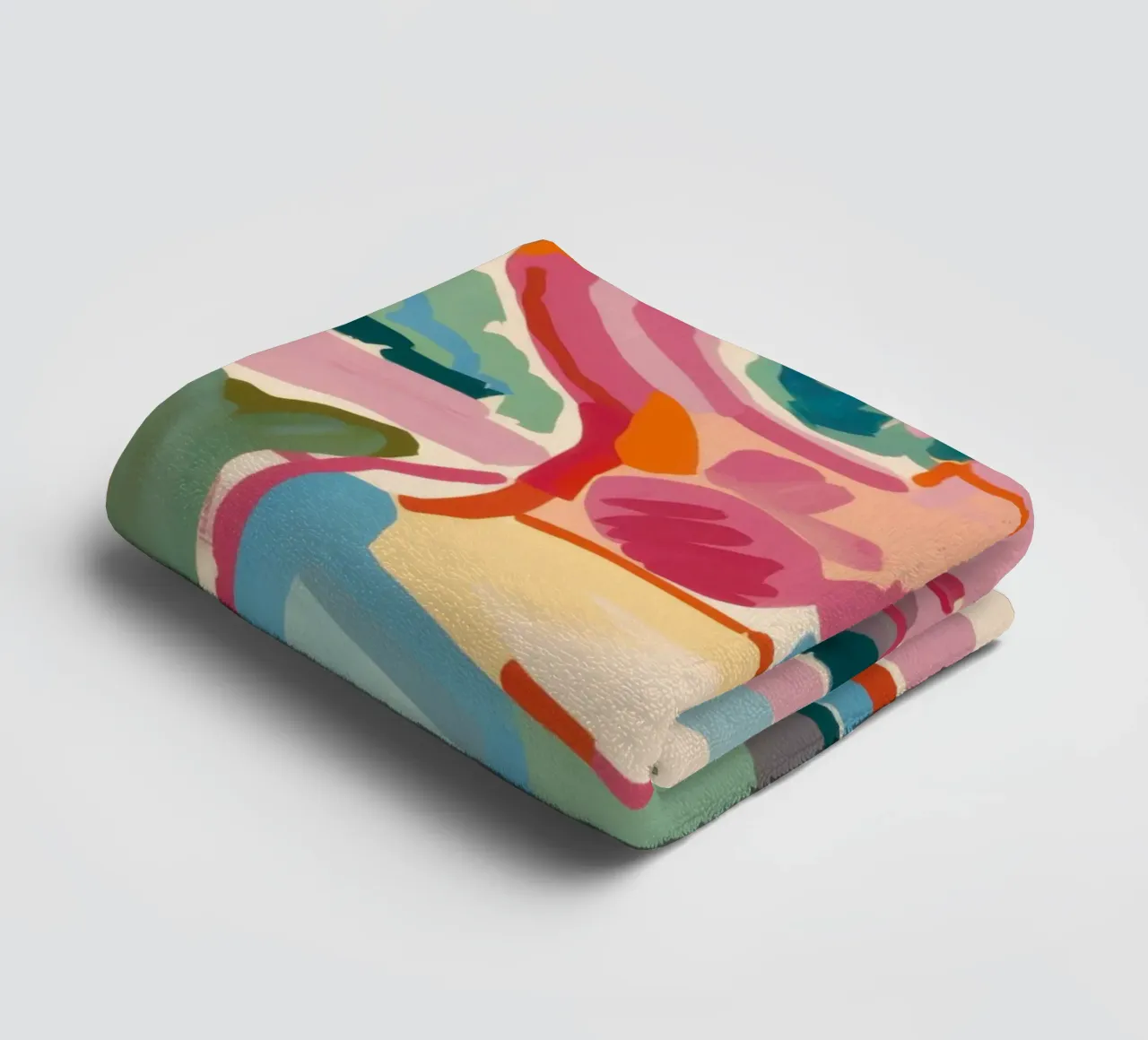 Abstracte bader badhanddoek van Pale Aura