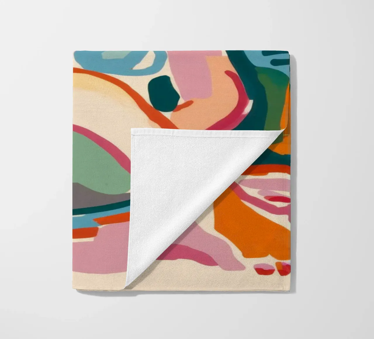 Abstracte bader strandhanddoek van Pale Aura