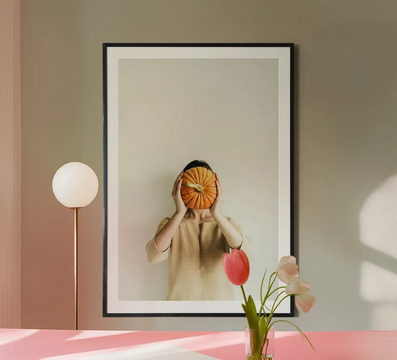 Autunno morbido poster con telaio in plastica da PhotoVibe Decor