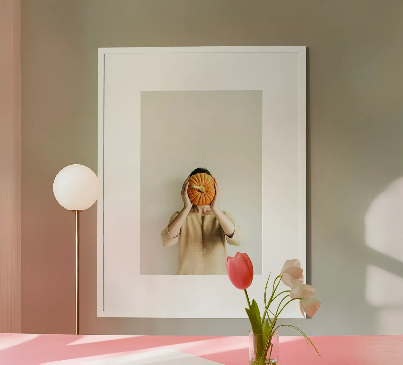 Autunno morbido poster con telaio in plastica da PhotoVibe Decor