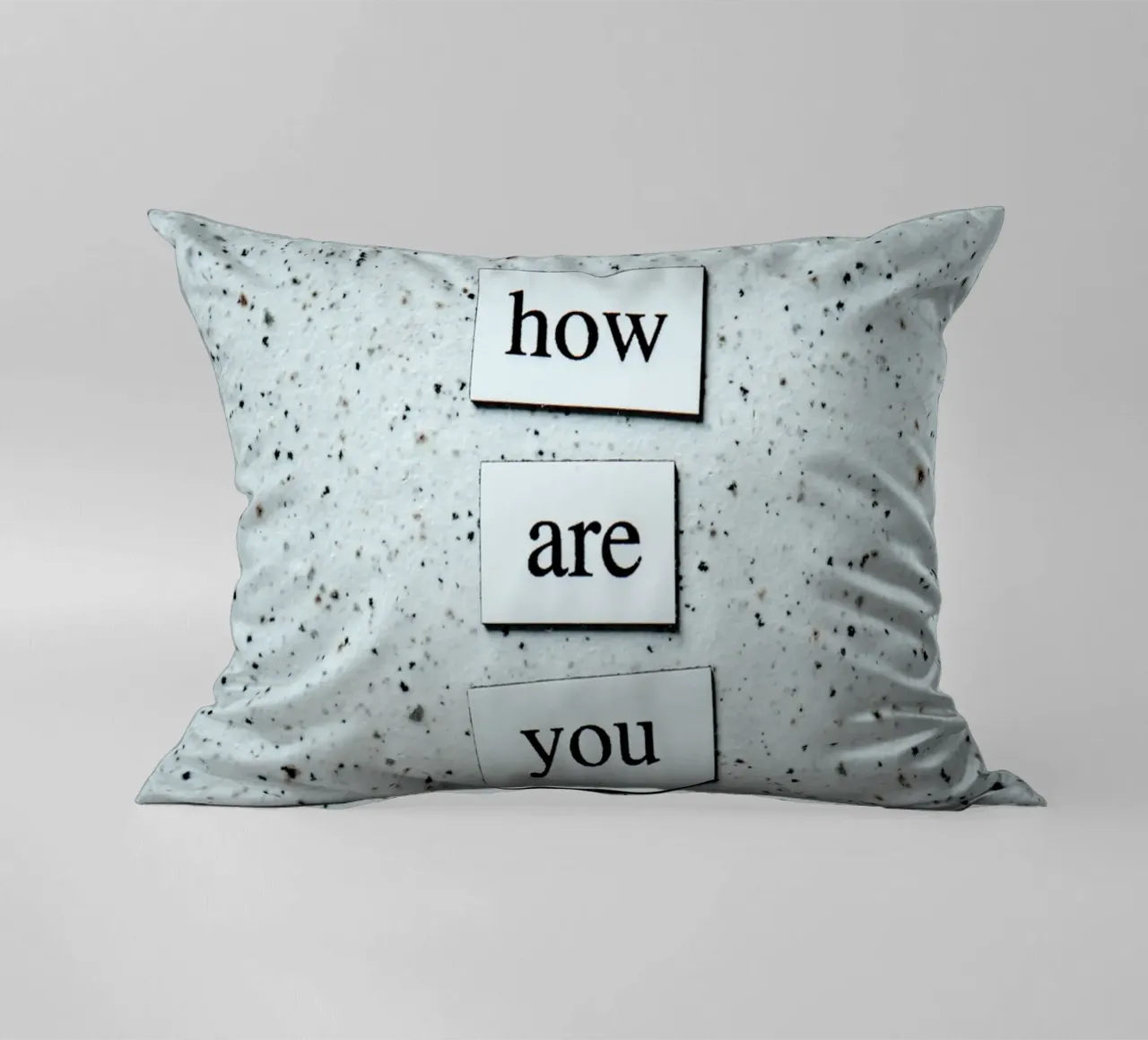 HOW ARE YOU? cuscino da Einfach Uebel