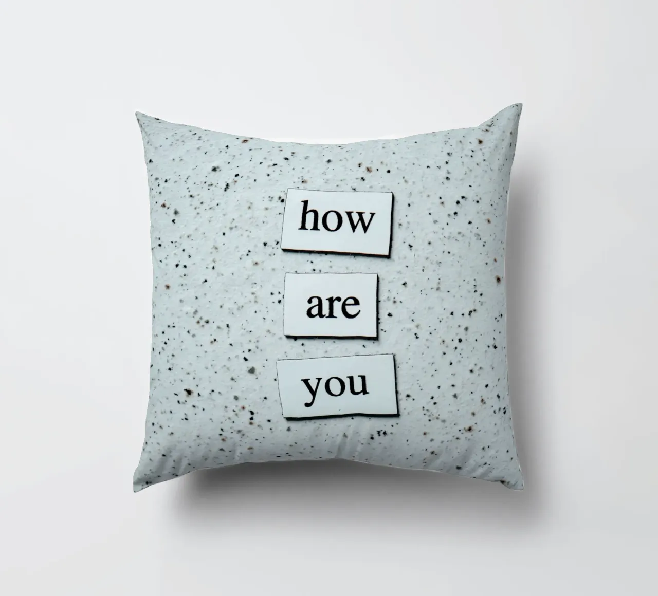 HOW ARE YOU? cuscino da Einfach Uebel