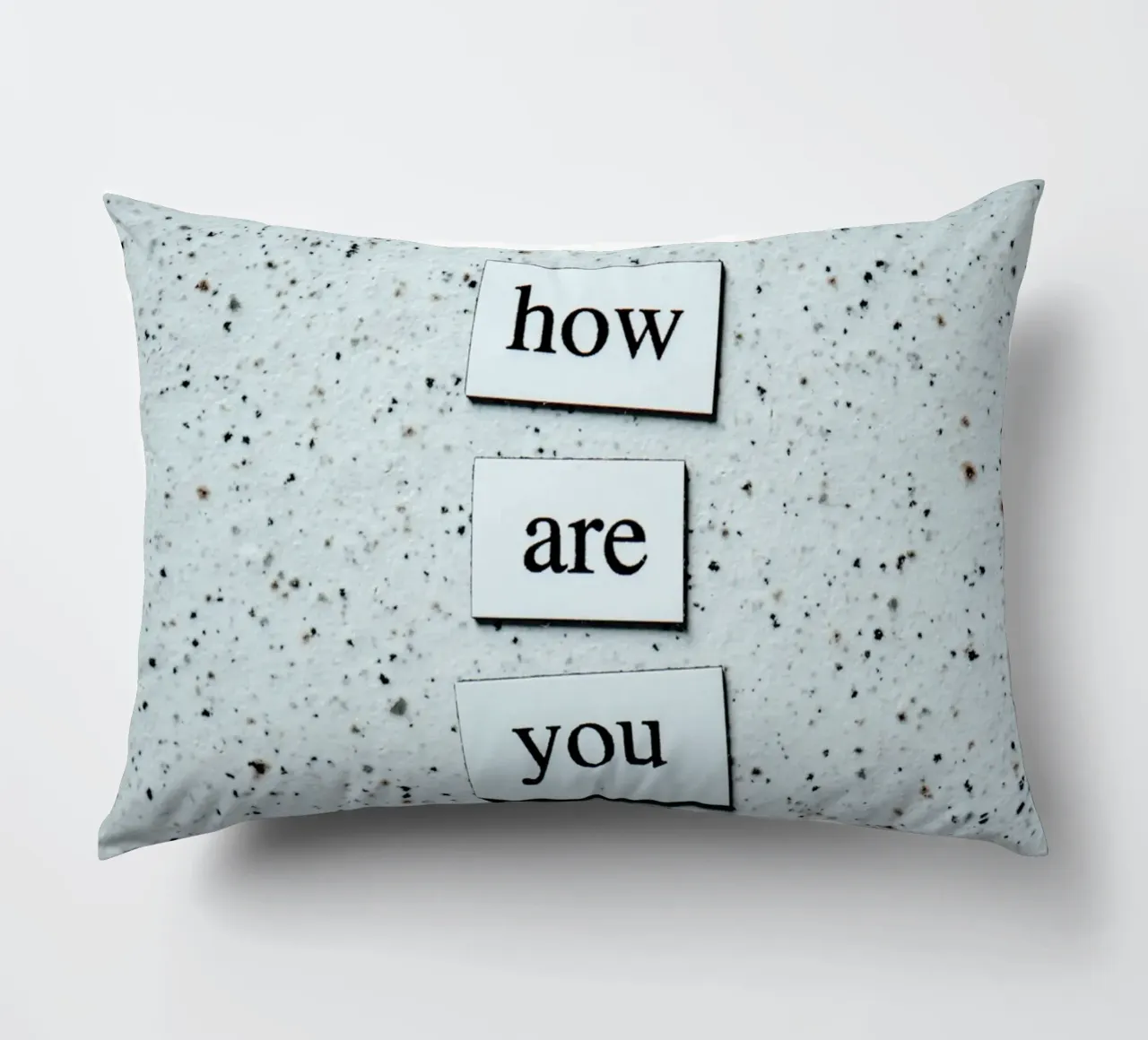 HOW ARE YOU? cuscino da Einfach Uebel