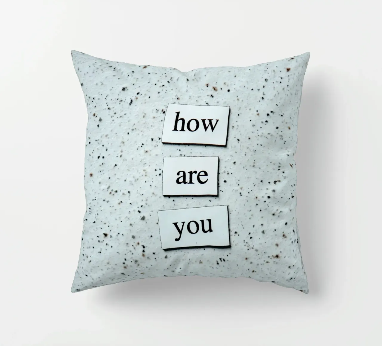 HOW ARE YOU? cuscino da Einfach Uebel