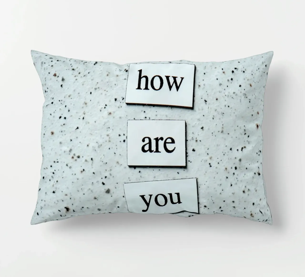 HOW ARE YOU? cuscino da Einfach Uebel