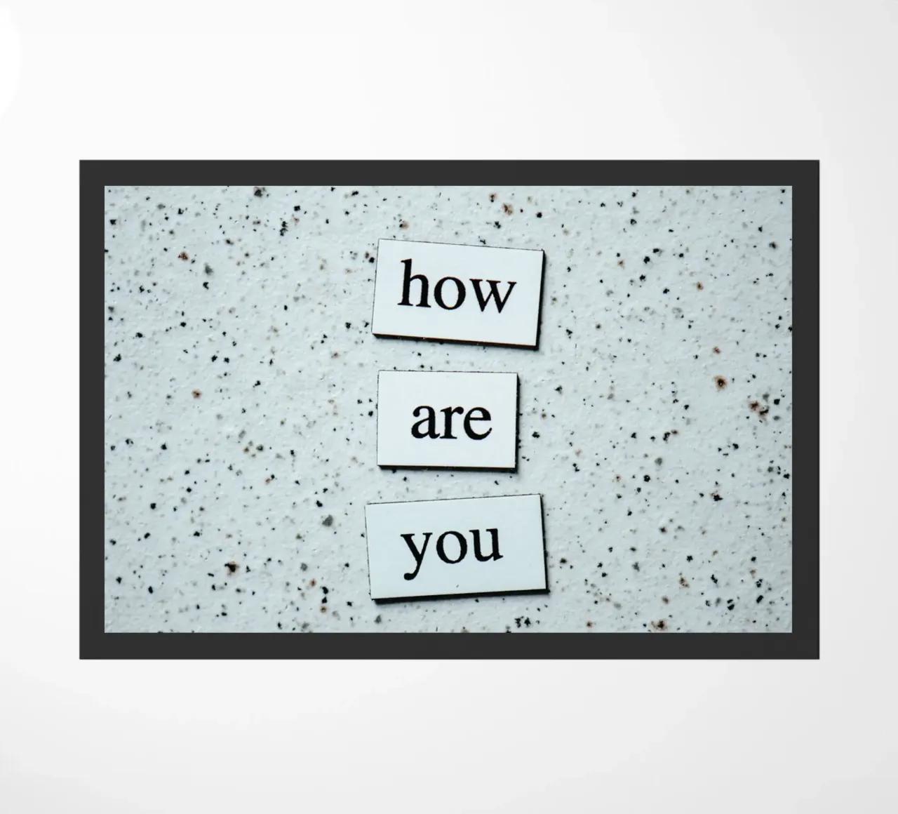 HOW ARE YOU? zerbino da Einfach Uebel