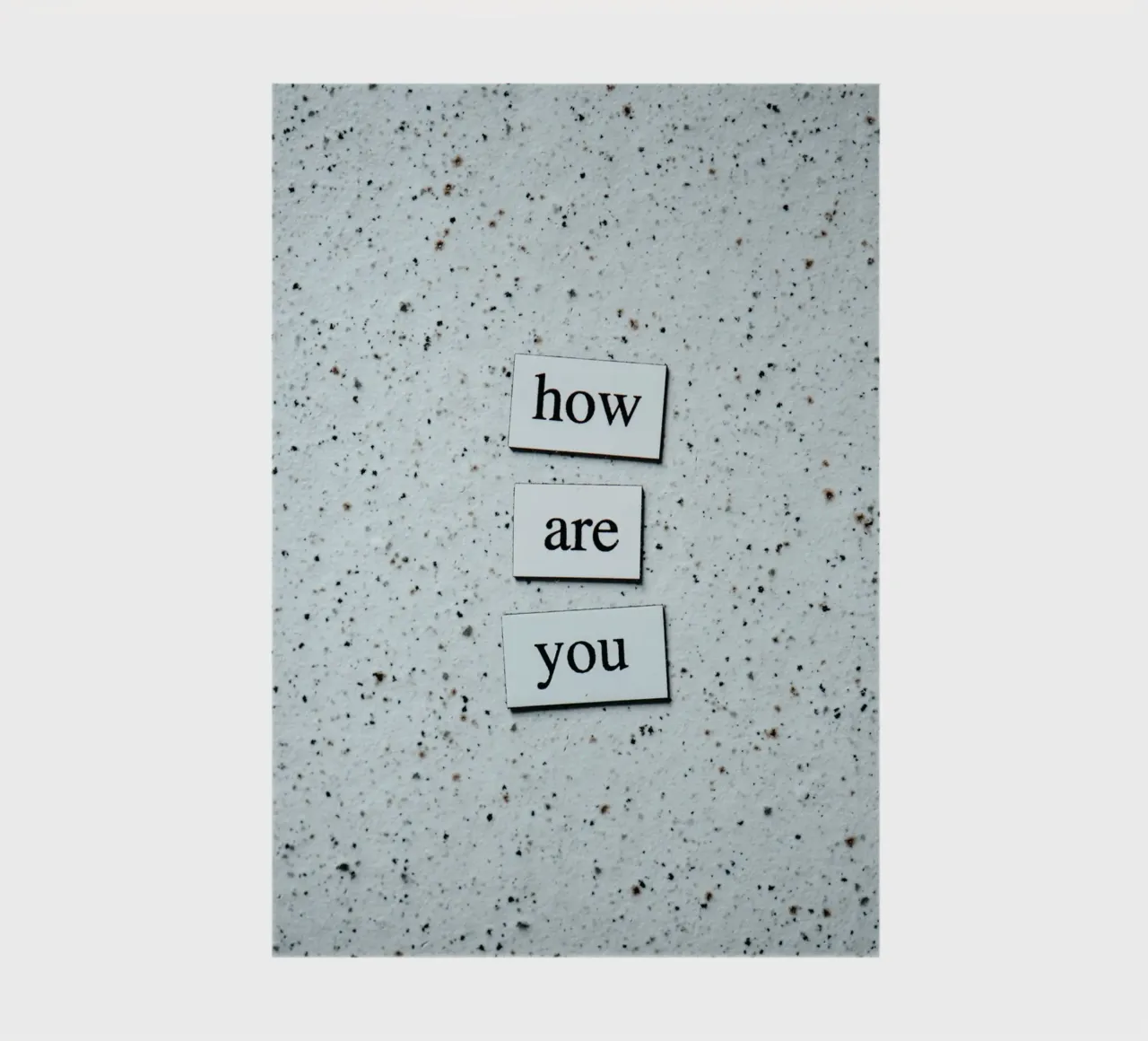 HOW ARE YOU? notebook by Einfach Uebel