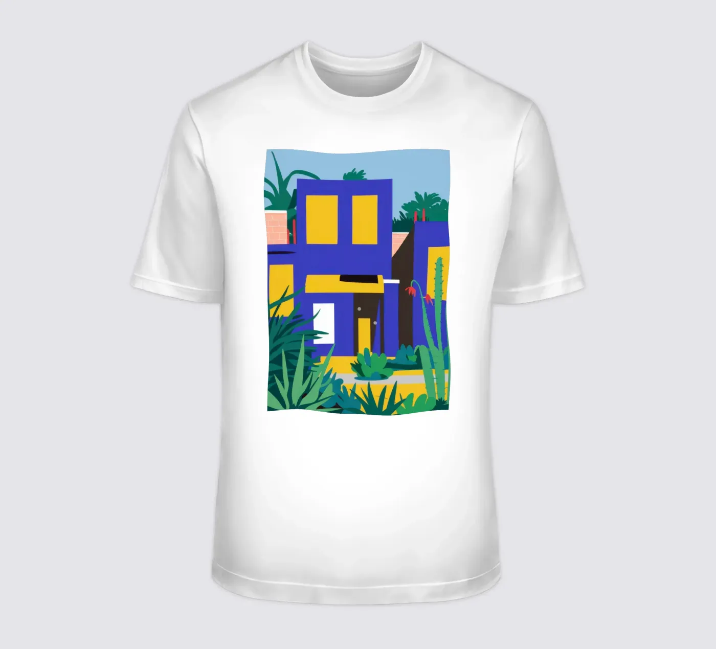 Nighttime Blue Building t-shirt da Pale Aura