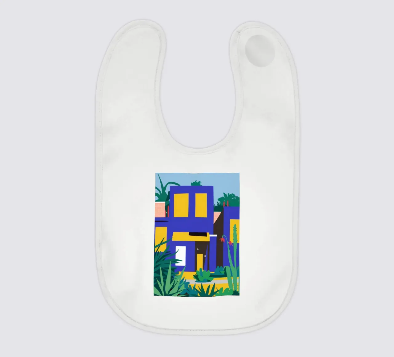 Edificio blu notturno bavaglino da Pale Aura