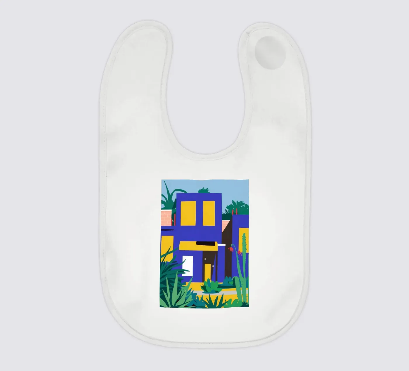 Nighttime Blue Building bavoir de Pale Aura