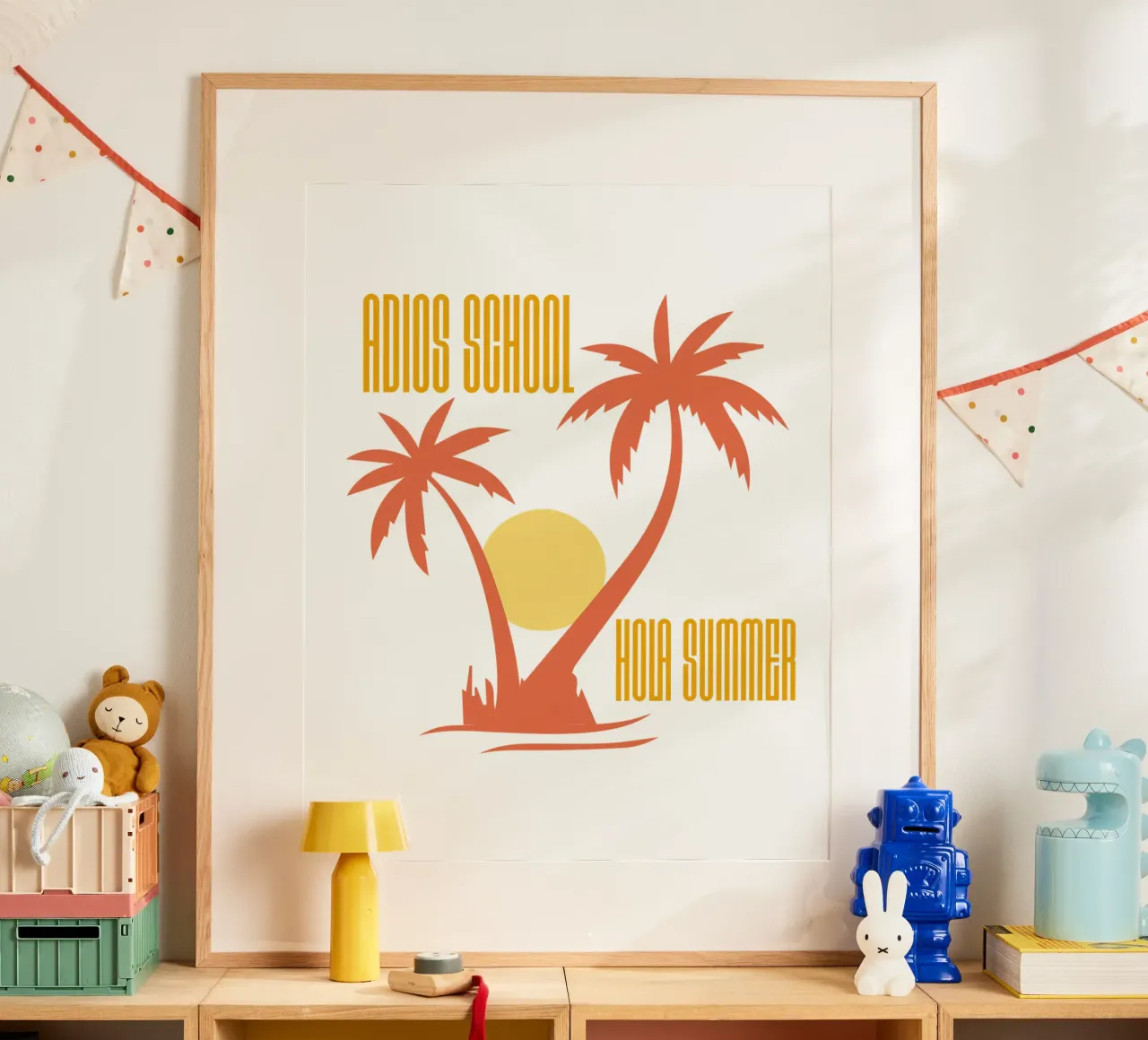 adios school hola summer poster da ArtDesign by KBK